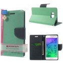 CUSTODIA FLIP ORIZZONTALE per SAMSUNG G850 GALAXY ALPHA CON STAND E PORTA CARTE VERDE ACQUA FANCY DIARY BLISTER MERCURY CUSTODIA FLIP ORIZZONTALE per SAMSUNG G850 GALAXY ALPHA CON STAND E PORTA CARTE VERDE ACQUA FANCY DIARY BLISTER MERCURY