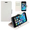 CUSTODIA FLIP ORIZZONTALE PELLE per APPLE IPHONE 6, IPHONE 6S 4.7" POLLICI CON PORTA CARTE E STAND COLORE BIANCO CUSTODIA FLIP ORIZZONTALE PELLE per APPLE IPHONE 6, IPHONE 6S 4.7" POLLICI CON PORTA CARTE E STAND COLORE BIANCO