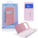 CUSTODIA FLIP ORIZZONTALE per SONY XPERIA Z3 COMPACT D5803, D5833 CON STAND E FINESTRA ID COLORE ROSA ICELAND II CUSTODIA FLIP ORIZZONTALE per SONY XPERIA Z3 COMPACT D5803, D5833 CON STAND E FINESTRA ID COLORE ROSA ICELAND II