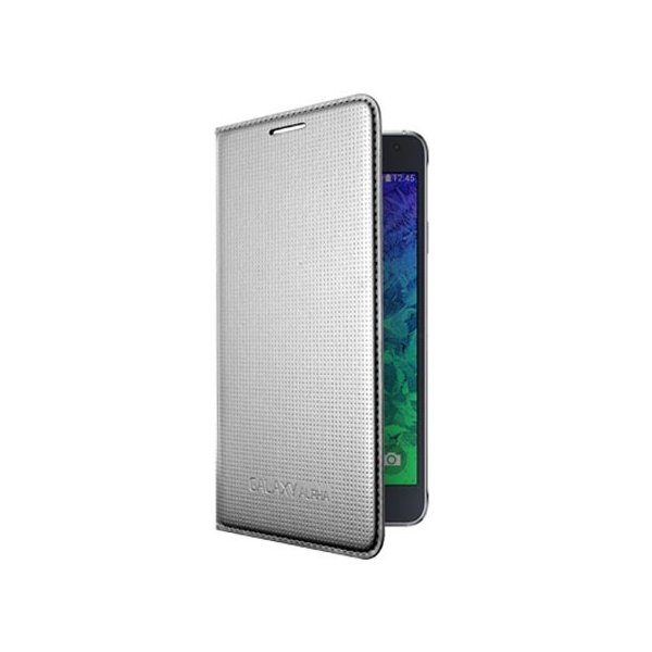 CUSTODIA FLIP COVER ORIGINALE SAMSUNG COLORE ARGENTO EFFETTO PUNTINATO per G850 GALAXY ALPHA EF-FG850BSEGWW BLISTER CUSTODIA FLIP COVER ORIGINALE SAMSUNG COLORE ARGENTO EFFETTO PUNTINATO per G850 GALAXY ALPHA EF-FG850BSEGWW BLISTER