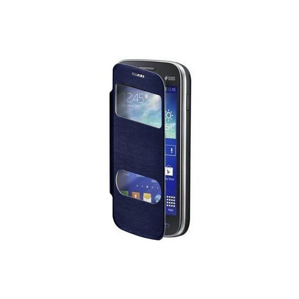 CUSTODIA FLIP ORIZZONTALE per SAMSUNG S7270 GALAXY ACE 3 CON DOPPIA FINESTRA IDENTIFICATIVO CHIAMANTE COLORE BLU CUSTODIA FLIP ORIZZONTALE per SAMSUNG S7270 GALAXY ACE 3 CON DOPPIA FINESTRA IDENTIFICATIVO CHIAMANTE COLORE BLU