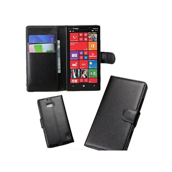 CUSTODIA FLIP ORIZZONTALE PELLE per LUMIA ICON 929, LUMIA 930 CON STAND, PORTA CARTE E CHIUSURA MAGNETICA COLORE NERO CUSTODIA FLIP ORIZZONTALE PELLE per LUMIA ICON 929, LUMIA 930 CON STAND, PORTA CARTE E CHIUSURA MAGNETICA COLORE NERO