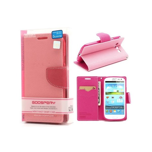 CUSTODIA FLIP ORIZZONTALE per SAMSUNG I9300 GALAXY S3, I9300i GALAXY S3 NEO CON INTERNO IN TPU COLORE ROSA FANCY DIARY MERCURY CUSTODIA FLIP ORIZZONTALE per SAMSUNG I9300 GALAXY S3, I9300i GALAXY S3 NEO CON INTERNO IN TPU COLORE ROSA FANCY DIARY MERCURY