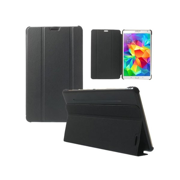 CUSTODIA BOOK ORIZZONTALE ULTRA SLIM per SAMSUNG GALAXY SM-T700 TAB S 8.4, SM-T705, 8.4" POLLICI CON STAND MAGNETICO COLORE NERO CUSTODIA BOOK ORIZZONTALE ULTRA SLIM per SAMSUNG GALAXY SM-T700 TAB S 8.4, SM-T705, 8.4" POLLICI CON STAND MAGNETICO COLORE NERO