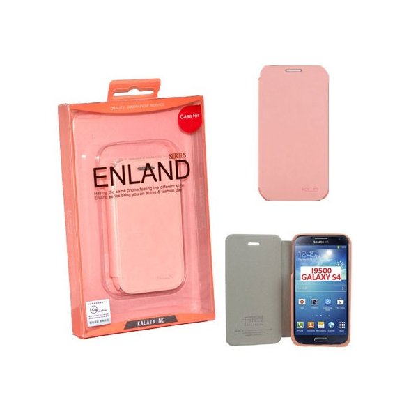 CUSTODIA FLIP ORIZZONTALE PELLE per SAMSUNG I9500 GALAXY S4, I9505, I9502 COLORE ROSA BLISTER ENLAND CUSTODIA FLIP ORIZZONTALE PELLE per SAMSUNG I9500 GALAXY S4, I9505, I9502 COLORE ROSA BLISTER ENLAND