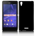 CUSTODIA GEL TPU SILICONE LUCIDA per SONY XPERIA T3 D5102, D5103, D5106 COLORE NERO CUSTODIA GEL TPU SILICONE LUCIDA per SONY XPERIA T3 D5102, D5103, D5106 COLORE NERO