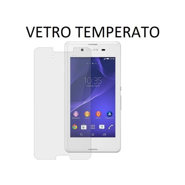 PELLICOLA PROTEGGI DISPLAY VETRO TEMPERATO 0,33mm per SONY XPERIA E3 PELLICOLA PROTEGGI DISPLAY VETRO TEMPERATO 0,33mm per SONY XPERIA E3