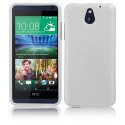CUSTODIA GEL TPU SILICONE per HTC DESIRE 610 COLORE BIANCO EFFETTO METALLICO CUSTODIA GEL TPU SILICONE per HTC DESIRE 610 COLORE BIANCO EFFETTO METALLICO