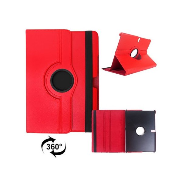CUSTODIA BOOK PELLE GIREVOLE per SAMSUNG GALAXY SM-T805 TAB S 10.5, SM-T800, SM-T801 10.5" POLLICI CON STAND COLORE ROSSO CUSTODIA BOOK PELLE GIREVOLE per SAMSUNG GALAXY SM-T805 TAB S 10.5, SM-T800, SM-T801 10.5" POLLICI CON STAND COLORE ROSSO