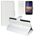 CUSTODIA FLIP ORIZZONTALE PELLE per VODAFONE SMART 4 MINI 785 CON STAND, PORTA CARTE E CHIUSURA MAGNETICA COLORE BIANCO CUSTODIA FLIP ORIZZONTALE PELLE per VODAFONE SMART 4 MINI 785 CON STAND, PORTA CARTE E CHIUSURA MAGNETICA COLORE BIANCO