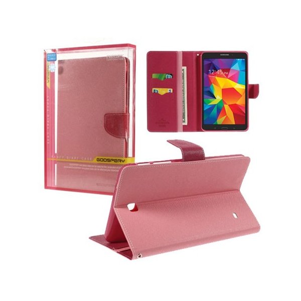 CUSTODIA BOOK ORIZZONTALE per SAMSUNG GALAXY TAB 4 8.0, SM-T330 CON STAND E INTERNO IN TPU SILICONE COLORE ROSA ALTA QUALITA' CUSTODIA BOOK ORIZZONTALE per SAMSUNG GALAXY TAB 4 8.0, SM-T330 CON STAND E INTERNO IN TPU SILICONE COLORE ROSA ALTA QUALITA'