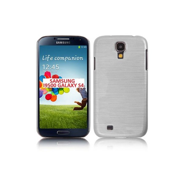 CUSTODIA BACK RIGIDA per per SAMSUNG I9500 GALAXY S4, I9505, I9502 COLORE BIANCO EFFETTO METALLICO CUSTODIA BACK RIGIDA per per SAMSUNG I9500 GALAXY S4, I9505, I9502 COLORE BIANCO EFFETTO METALLICO