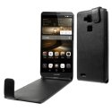 CUSTODIA FLIP VERTICALE PELLE per HUAWEI ASCEND MATE 7 COLORE NERO CUSTODIA FLIP VERTICALE PELLE per HUAWEI ASCEND MATE 7 COLORE NERO