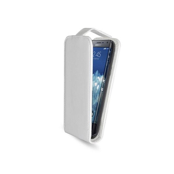 CUSTODIA FLIP VERTICALE PELLE per SAMSUNG N915 GALAXY NOTE EDGE COLORE BIANCO CUSTODIA FLIP VERTICALE PELLE per SAMSUNG N915 GALAXY NOTE EDGE COLORE BIANCO
