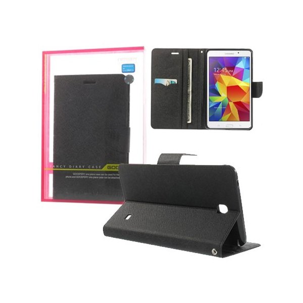 CUSTODIA BOOK ORIZZONTALE per SAMSUNG GALAXY TAB 4 7.0, SM-T230, 7" POLLICI CON STAND E INTERNO IN TPU COLORE NERO ALTA QUALITA' CUSTODIA BOOK ORIZZONTALE per SAMSUNG GALAXY TAB 4 7.0, SM-T230, 7" POLLICI CON STAND E INTERNO IN TPU COLORE NERO ALTA QUALITA'