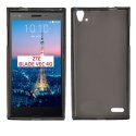 CUSTODIA TPU SILICONE per ZTE BLADE VEC 4G COLORE NERO TRASPARENTE CUSTODIA TPU SILICONE per ZTE BLADE VEC 4G COLORE NERO TRASPARENTE