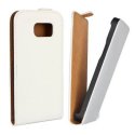 CUSTODIA FLIP VERTICALE SLIM SIMILPELLE per SAMSUNG SM-G920 GALAXY S6 COLORE BIANCO CUSTODIA FLIP VERTICALE SLIM SIMILPELLE per SAMSUNG SM-G920 GALAXY S6 COLORE BIANCO