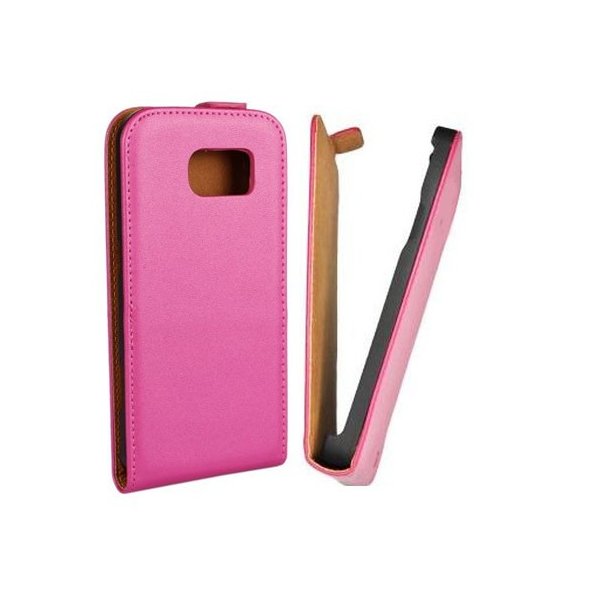 CUSTODIA FLIP VERTICALE SLIM SIMILPELLE per SAMSUNG SM-G920 GALAXY S6 COLORE ROSA CUSTODIA FLIP VERTICALE SLIM SIMILPELLE per SAMSUNG SM-G920 GALAXY S6 COLORE ROSA