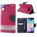 CUSTODIA FLIP ORIZZONTALE per SAMSUNG SM-G925 GALAXY S6 EDGE CON INTERNO IN TPU E STAND FUCSIA FANCY DIARY BLISTER MERCURY CUSTODIA FLIP ORIZZONTALE per SAMSUNG SM-G925 GALAXY S6 EDGE CON INTERNO IN TPU E STAND FUCSIA FANCY DIARY BLISTER MERCURY