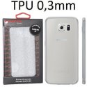 CUSTODIA GEL TPU SILICONE ULTRA SLIM 0,3mm per SAMSUNG SM-G920 GALAXY S6 COLORE BIANCO TRASPARENTE ALTA QUALITA' MOCCA CUSTODIA GEL TPU SILICONE ULTRA SLIM 0,3mm per SAMSUNG SM-G920 GALAXY S6 COLORE BIANCO TRASPARENTE ALTA QUALITA' MOCCA