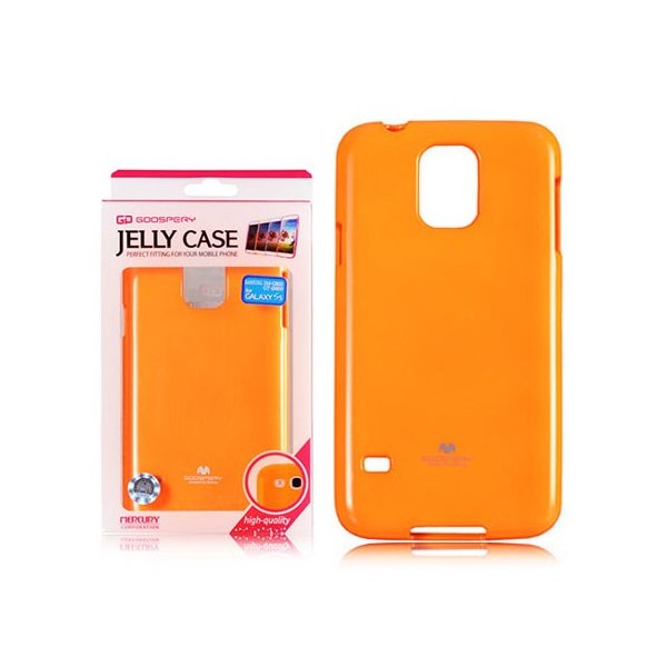 CUSTODIA GEL TPU SILICONE per SAMSUNG G900F GALAXY S5, GALAXY S5 NEO G903F ARANCIONE FLUORESCENTE ALTA QUALITA' MERCURY BLISTER CUSTODIA GEL TPU SILICONE per SAMSUNG G900F GALAXY S5, GALAXY S5 NEO G903F ARANCIONE FLUORESCENTE ALTA QUALITA' MERCURY BLISTER