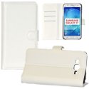 CUSTODIA FLIP ORIZZONTALE SIMILPELLE per SAMSUNG SM-J700F GALAXY J7 CON STAND E CHIUSURA MAGNETICA COLORE BIANCO CUSTODIA FLIP ORIZZONTALE SIMILPELLE per SAMSUNG SM-J700F GALAXY J7 CON STAND E CHIUSURA MAGNETICA COLORE BIANCO