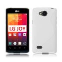 CUSTODIA GEL TPU SILICONE DOUBLE per LG JOY H220 COLORE BIANCO CUSTODIA GEL TPU SILICONE DOUBLE per LG JOY H220 COLORE BIANCO