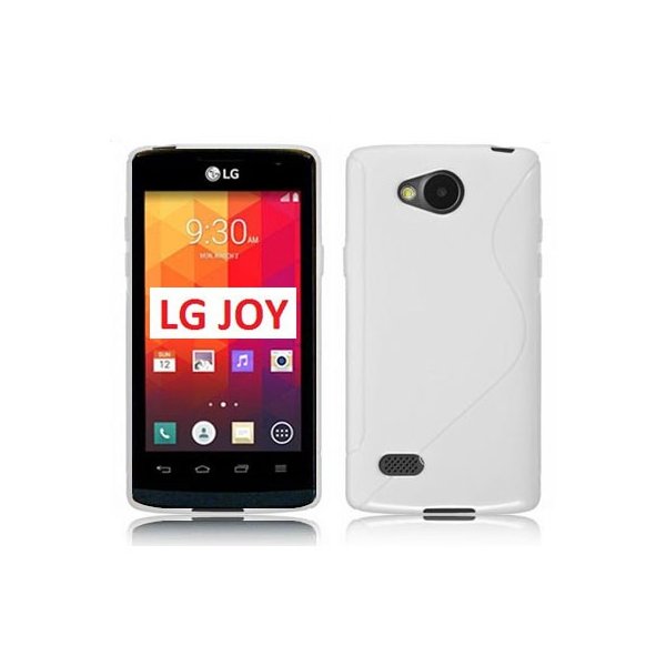 CUSTODIA GEL TPU SILICONE DOUBLE per LG JOY H220 COLORE BIANCO CUSTODIA GEL TPU SILICONE DOUBLE per LG JOY H220 COLORE BIANCO