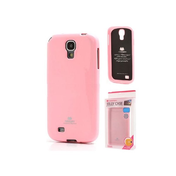 CUSTODIA GEL TPU SILICONE per SAMSUNG I9500 GALAXY S4, I9502, I9505 COLORE ROSA LUCIDO CON GLITTER ALTA QUALITA' MERCURY BLISTER CUSTODIA GEL TPU SILICONE per SAMSUNG I9500 GALAXY S4, I9502, I9505 COLORE ROSA LUCIDO CON GLITTER ALTA QUALITA' MERCURY BLISTER