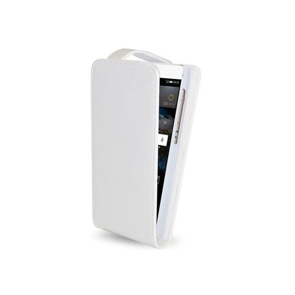CUSTODIA FLIP VERTICALE SIMILPELLE per HUAWEI ASCEND P8 COLORE BIANCO CUSTODIA FLIP VERTICALE SIMILPELLE per HUAWEI ASCEND P8 COLORE BIANCO