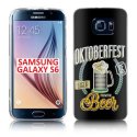 CUSTODIA GEL TPU SILICONE per SAMSUNG SM-G920 GALAXY S6 CON FANTASIA OKTOBERFEST SU SFONDO NERO CUSTODIA GEL TPU SILICONE per SAMSUNG SM-G920 GALAXY S6 CON FANTASIA OKTOBERFEST SU SFONDO NERO
