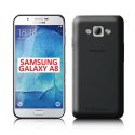 CUSTODIA GEL TPU SILICONE per SAMSUNG SM-A800F GALAXY A8 COLORE NERO TRASPARENTE CUSTODIA GEL TPU SILICONE per SAMSUNG SM-A800F GALAXY A8 COLORE NERO TRASPARENTE