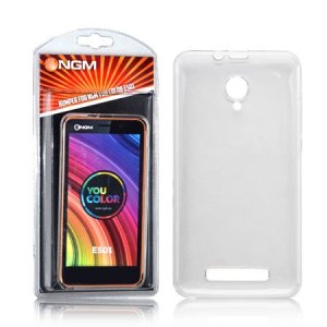 CUSTODIA GEL TPU SILICONE TRASPARENTE per YOU COLOR E501 ORIGINALE NGM  BLISTER