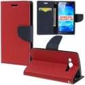 CUSTODIA FLIP ORIZZONTALE per SAMSUNG SM-A800F GALAXY A8 CON STAND, INTERNO IN TPU SILICONE E TASCHE PORTA CARTE COLORE ROSSO CUSTODIA FLIP ORIZZONTALE per SAMSUNG SM-A800F GALAXY A8 CON STAND, INTERNO IN TPU SILICONE E TASCHE PORTA CARTE COLORE ROSSO