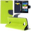 CUSTODIA FLIP ORIZZONTALE per HUAWEI Y5C, HONOR BEE CON INTERNO IN TPU SILICONE, STAND E CHIUSURA MAGNETICA COLORE VERDE CUSTODIA FLIP ORIZZONTALE per HUAWEI Y5C, HONOR BEE CON INTERNO IN TPU SILICONE, STAND E CHIUSURA MAGNETICA COLORE VERDE