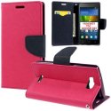 CUSTODIA FLIP ORIZZONTALE per HUAWEI Y5C, HONOR BEE CON INTERNO IN TPU SLICONE, STAND E CHIUSURA MAGNETICA COLORE FUCSIA CUSTODIA FLIP ORIZZONTALE per HUAWEI Y5C, HONOR BEE CON INTERNO IN TPU SLICONE, STAND E CHIUSURA MAGNETICA COLORE FUCSIA