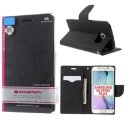 CUSTODIA FLIP ORIZZONTALE per SAMSUNG SM-G928 GALAXY S6 EDGE PLUS CON INTERNO IN TPU E STAND NERO FANCY DIARY MERCURY CUSTODIA FLIP ORIZZONTALE per SAMSUNG SM-G928 GALAXY S6 EDGE PLUS CON INTERNO IN TPU E STAND NERO FANCY DIARY MERCURY