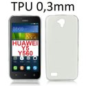 CUSTODIA GEL TPU SILICONE ULTRA SLIM 0,3mm per HUAWEI Y5, Y560 TRASPARENTE CUSTODIA GEL TPU SILICONE ULTRA SLIM 0,3mm per HUAWEI Y5, Y560 TRASPARENTE
