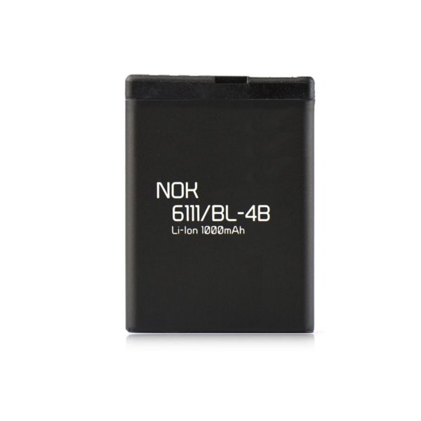 BATTERIA NOKIA 6111, 2660, N76, 7500 Prism, 7070 Prism, 7373, 7370, 2760, 2630, 5000 - 1000 mAh Li-ion BATTERIA NOKIA 6111, 2660, N76, 7500 Prism, 7070 Prism, 7373, 7370, 2760, 2630, 5000 - 1000 mAh Li-ion