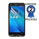 PELLICOLA PROTEGGI DISPLAY per ASUS ZENFONE SELFIE, ZD551KL 5.5" POLLICI CONFEZIONE 2 PEZZI PELLICOLA PROTEGGI DISPLAY per ASUS ZENFONE SELFIE, ZD551KL 5.5" POLLICI CONFEZIONE 2 PEZZI
