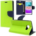 CUSTODIA FLIP ORIZZONTALE per SAMSUNG SM-A310 GALAXY A3 (2016) CON STAND, INTERNO IN TPU SILICONE E PORTA CARTE COLORE VERDE CUSTODIA FLIP ORIZZONTALE per SAMSUNG SM-A310 GALAXY A3 (2016) CON STAND, INTERNO IN TPU SILICONE E PORTA CARTE COLORE VERDE