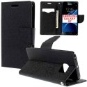 CUSTODIA FLIP ORIZZONTALE per SAMSUNG SM-G930 GALAXY S7 CON STAND, INTERNO IN TPU SILICONE E TASCHE PORTA CARTE COLORE NERO CUSTODIA FLIP ORIZZONTALE per SAMSUNG SM-G930 GALAXY S7 CON STAND, INTERNO IN TPU SILICONE E TASCHE PORTA CARTE COLORE NERO