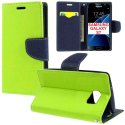CUSTODIA FLIP ORIZZONTALE per SAMSUNG SM-G930 GALAXY S7 CON STAND, INTERNO IN TPU SILICONE E TASCHE PORTA CARTE COLORE VERDE CUSTODIA FLIP ORIZZONTALE per SAMSUNG SM-G930 GALAXY S7 CON STAND, INTERNO IN TPU SILICONE E TASCHE PORTA CARTE COLORE VERDE