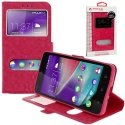 CUSTODIA FLIP ORIZZONTALE PELLE per WIKO RAINBOW LITE 4G CON INTERNO IN TPU E DOPPIA FINESTRA ID COLORE ROSA ALTA QUALITA' MOCCA CUSTODIA FLIP ORIZZONTALE PELLE per WIKO RAINBOW LITE 4G CON INTERNO IN TPU E DOPPIA FINESTRA ID COLORE ROSA ALTA QUALITA' MOCCA
