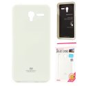CUSTODIA GEL TPU SILICONE per ALCATEL ONE TOUCH POP 3 5" POLLICI COLORE BIANCO LUCIDO CON GLITTER ALTA QUALITA' MERCURY BLISTER CUSTODIA GEL TPU SILICONE per ALCATEL ONE TOUCH POP 3 5" POLLICI COLORE BIANCO LUCIDO CON GLITTER ALTA QUALITA' MERCURY BLISTER