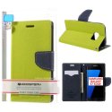 CUSTODIA FLIP ORIZZONTALE per SAMSUNG SM-G935 GALAXY S7 EDGE CON STAND E INTERNO IN TPU COLORE VERDE FANCY MERCURY CUSTODIA FLIP ORIZZONTALE per SAMSUNG SM-G935 GALAXY S7 EDGE CON STAND E INTERNO IN TPU COLORE VERDE FANCY MERCURY