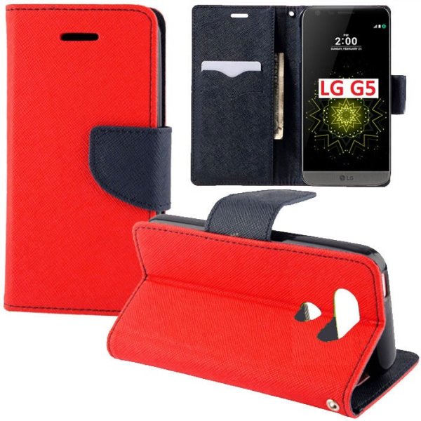 CUSTODIA per LG G5, G5 SE, G5 LITE - FLIP ORIZZONTALE CON INTERNO IN TPU SILICONE, STAND E CHIUSURA MAGNETICA COLORE ROSSO CUSTODIA per LG G5, G5 SE, G5 LITE - FLIP ORIZZONTALE CON INTERNO IN TPU SILICONE, STAND E CHIUSURA MAGNETICA COLORE ROSSO