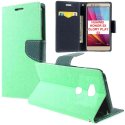 CUSTODIA FLIP ORIZZONTALE per HUAWEI HONOR 5X, GR5 CON INTERNO IN TPU, STAND E PORTA CARTE COLORE VERDE ACQUA CUSTODIA FLIP ORIZZONTALE per HUAWEI HONOR 5X, GR5 CON INTERNO IN TPU, STAND E PORTA CARTE COLORE VERDE ACQUA