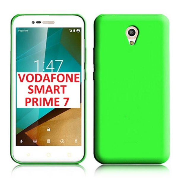 CUSTODIA per VODAFONE SMART PRIME 7 (VFD 600) IN GEL TPU SILICONE COLORE VERDE TRASPARENTE CUSTODIA per VODAFONE SMART PRIME 7 (VFD 600) IN GEL TPU SILICONE COLORE VERDE TRASPARENTE