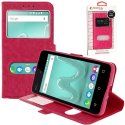 CUSTODIA FLIP ORIZZONTALE PELLE per WIKO SUNNY CON INTERNO IN TPU E DOPPIA FINESTRA ID COLORE ROSA ALTA QUALITA' MOCCA CUSTODIA FLIP ORIZZONTALE PELLE per WIKO SUNNY CON INTERNO IN TPU E DOPPIA FINESTRA ID COLORE ROSA ALTA QUALITA' MOCCA